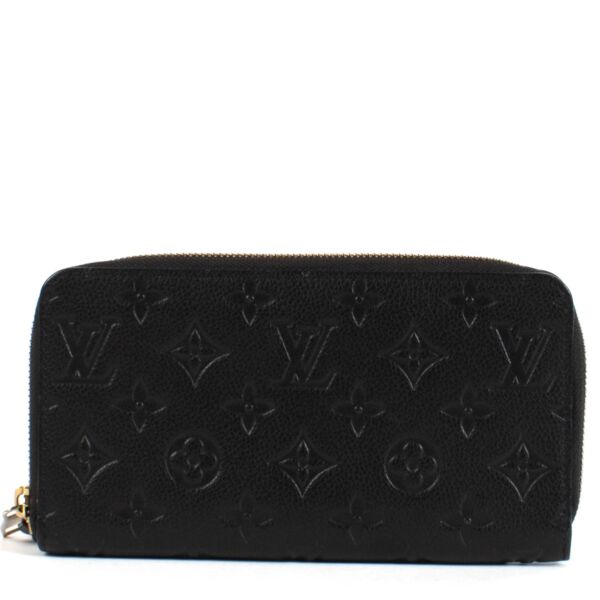 shop 100% authentic second hand Louis Vuitton Black Zippy Wallet on Labellov.com