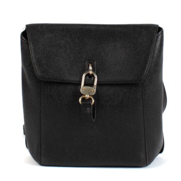 Delvaux Black Leather Rubis Bag