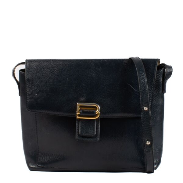 shop 100% authentic second hand Delvaux Blue Vintage Crossbody Bag on Labellov.com