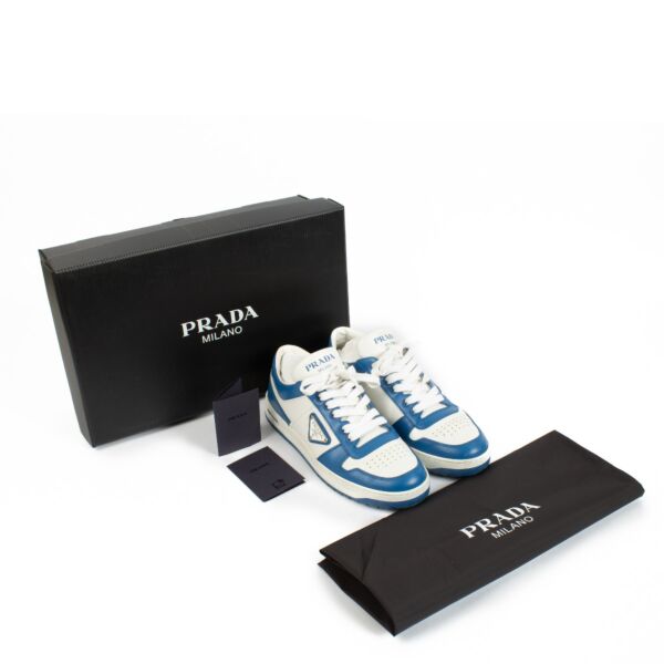 Prada Blue Downtown Sneakers - size 38,5