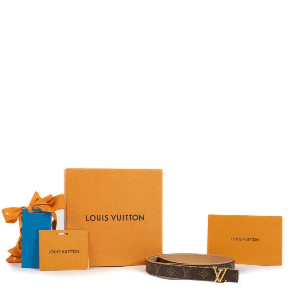 Louis Vuitton Monogram Reversible LV Iconic Belt - Size 85