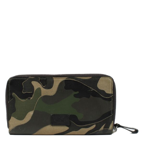 Valentino Garavani Camouflage Long Wallet