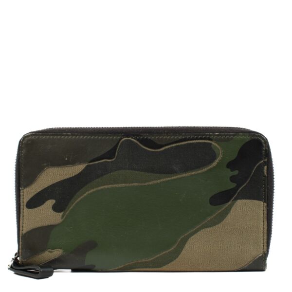 Valentino Garavani Camouflage Long Wallet