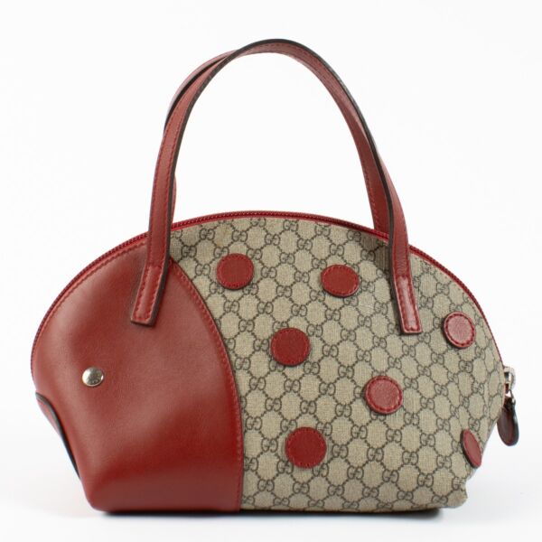 Gucci Kids GG Ladybug Bag