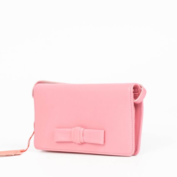 Valentino Garavani Pink Leather Clutch