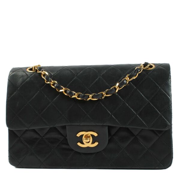 Chanel Black Leather Classicflap bag