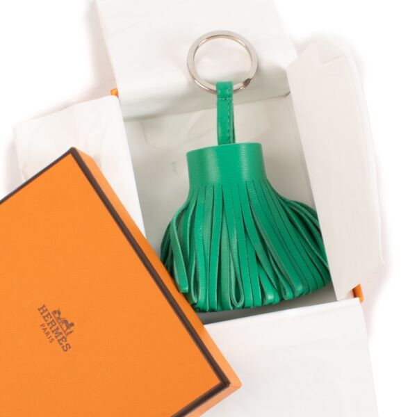 Hermès Menthe Carmen Key Ring 
