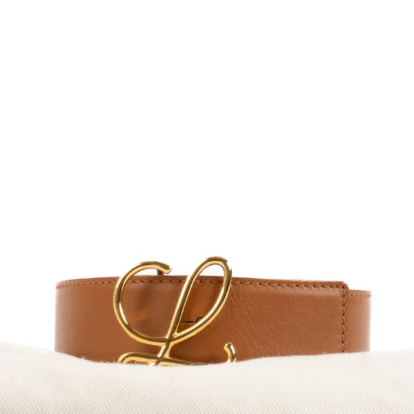 Loewe Camel Belt - size 85