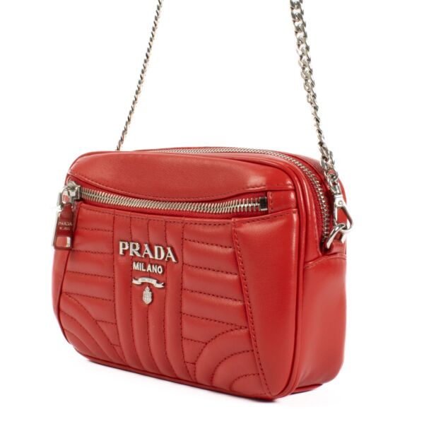Prada Red Shoulder Bag