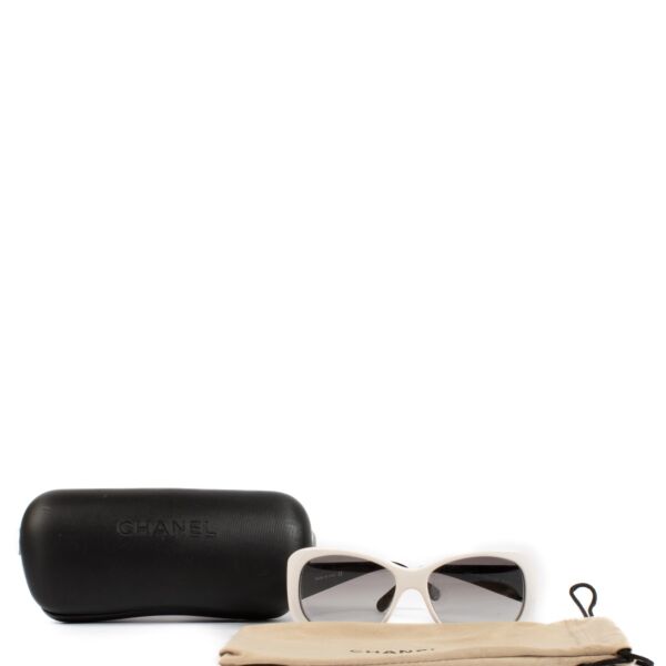 Chanel White Sunglasses