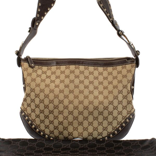 Gucci GG Canvas Pelham Small Hobo Bag