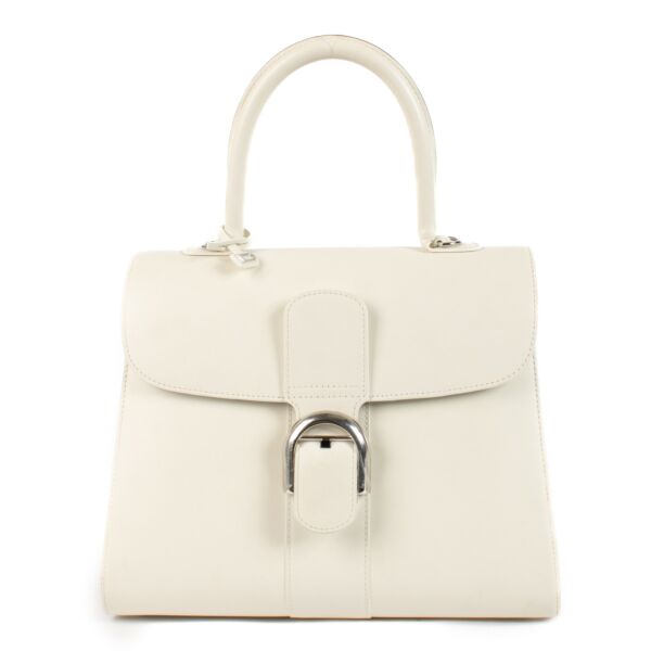 Shop 100% authentic secondhand Delvaux Ivory Brillant MM Magic Top Handle Bag on Labellov.com