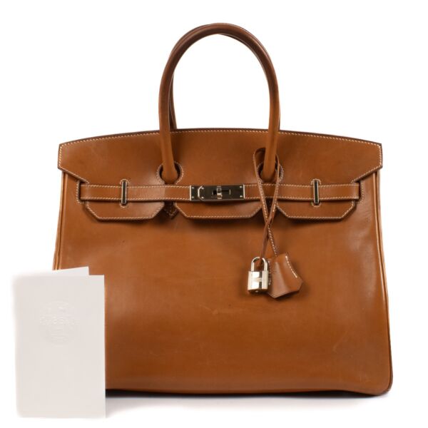 Hermès Birkin 35 Barenia Fauve PHW
