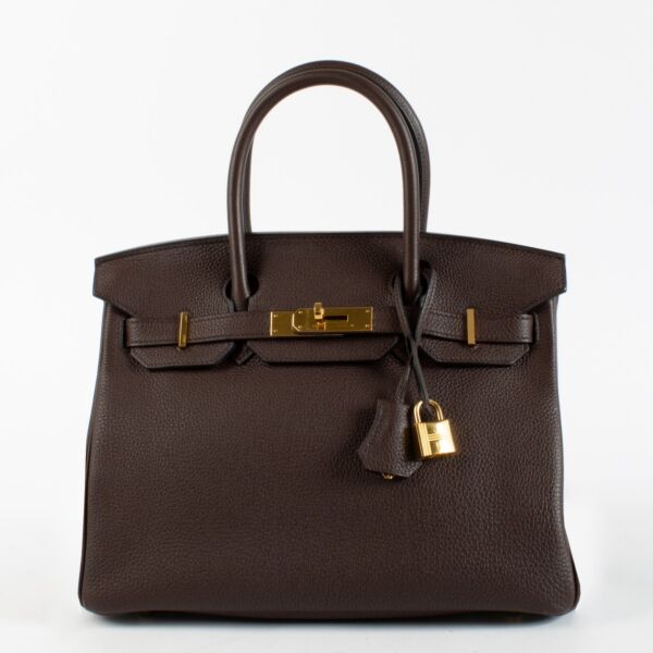 Hermès Birkin 30 Rouge Sellier Togo GHW