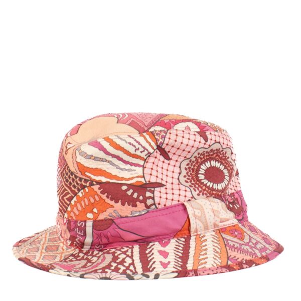 shop 100% authentic second hand Hermès Multicolor Bucket Hat - Size 56 on Labellov.com