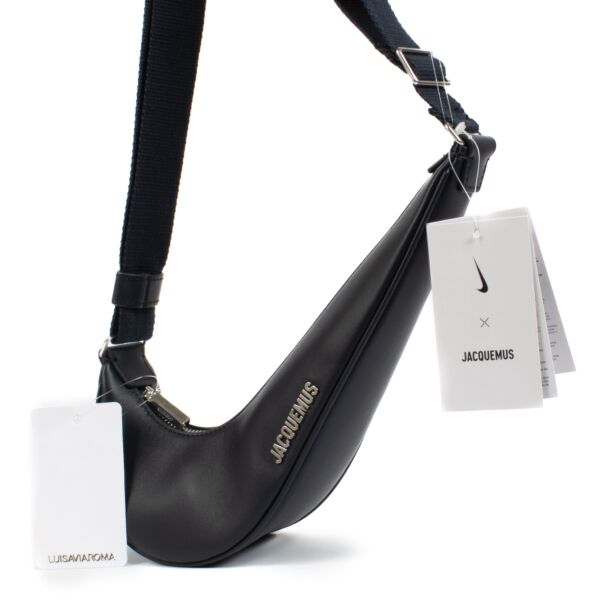 Jacquemus x Nike Navy Blue Le Swoosh Bag