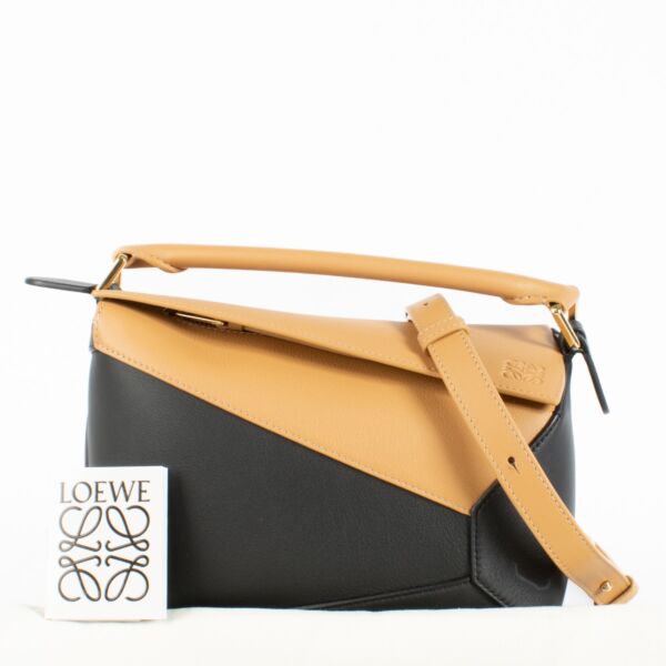 Loewe Bi-color Small Puzzle Edge Bag