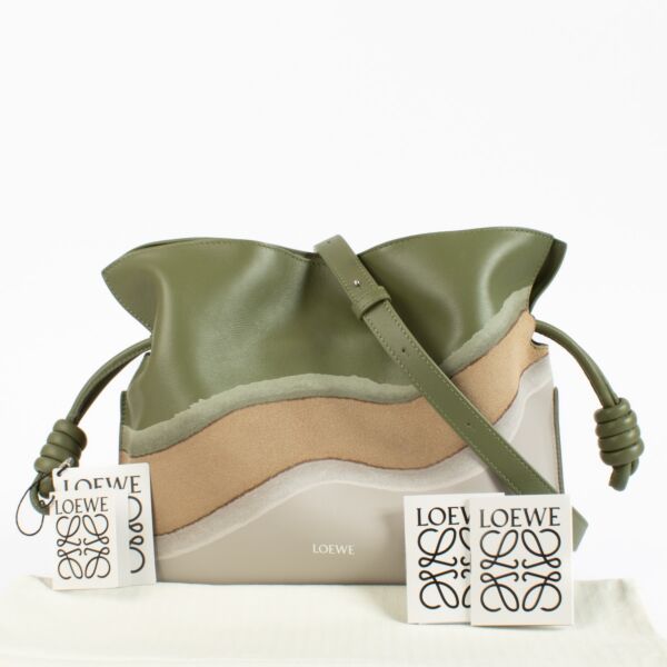 Loewe Avocado Flamenco Surplus Medium Clutch