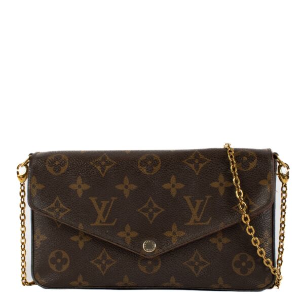 Shop safe online at Labellov in Antwerp, Brussels and Knokke this 100% authentic second hand Louis Vuitton Monogram Pochette Felicie. Koop veilig online authentieke tweedehands Louis Vuitton Monogram Pochette Felicie