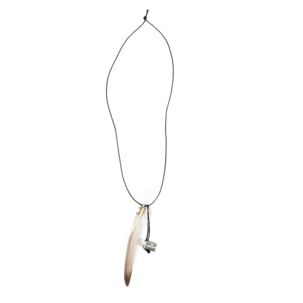 Ann Demeulemeester Feather Necklace