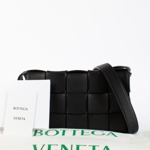Bottega Veneta Black Cassette Bag