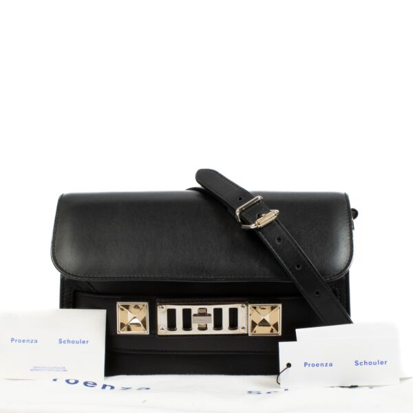 Proenza Schouler Black PS11 Mini Crossbody Bag