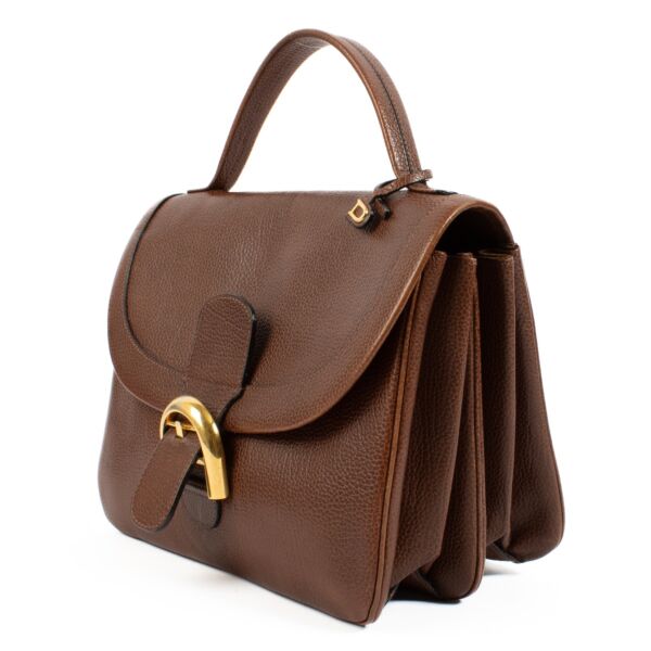 Delvaux Brown Brillant Rouilly Bag