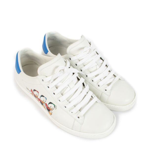 Gucci x Disney Donald Duck Ace Sneakers - Size 36.5