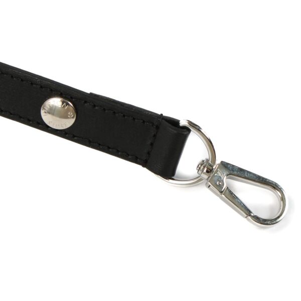 Louis Vuitton Black Dauphine MM Bag Strap