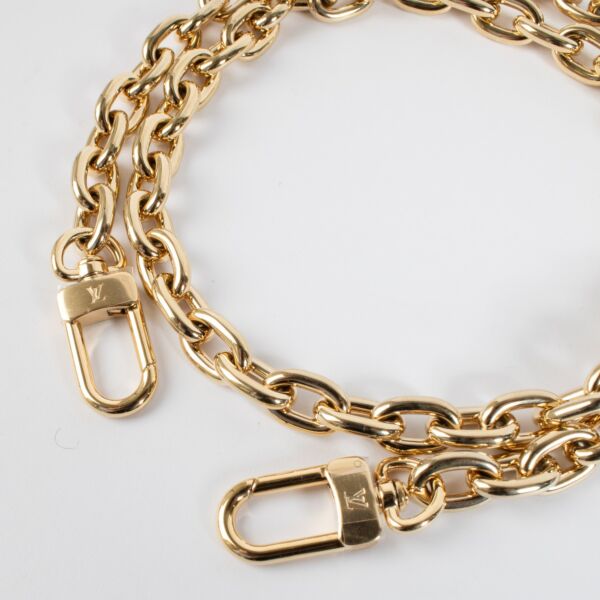Louis Vuitton Gold Chain Strap