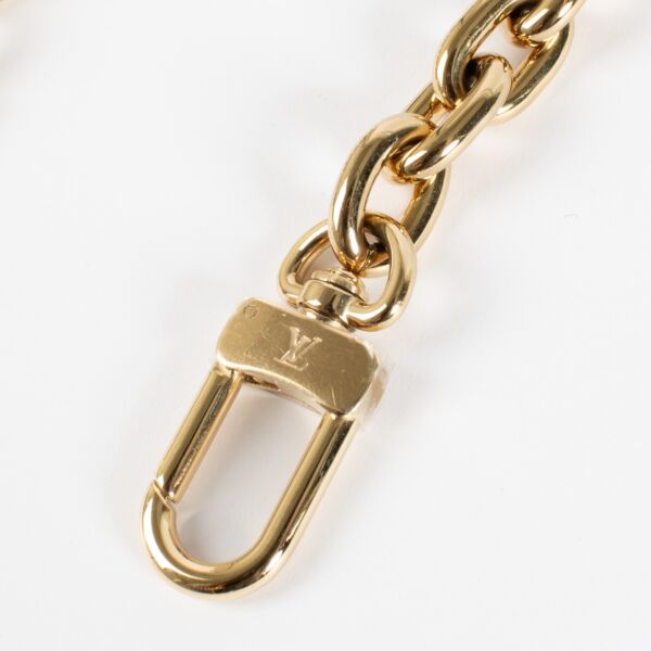 Louis Vuitton Gold Chain Strap