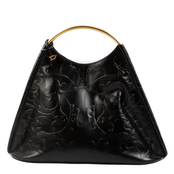 Delvaux Black Jamaica Cordoue Bag