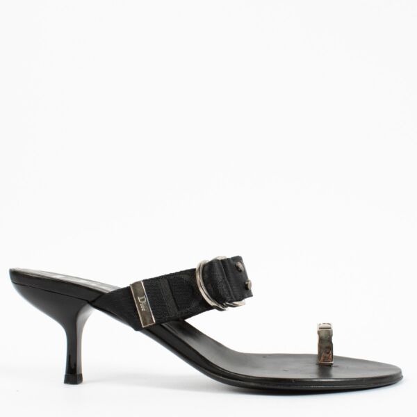 shop 100% authentic second hand Christian Dior Black Heels - Size 37 1/2 on Labellov.com