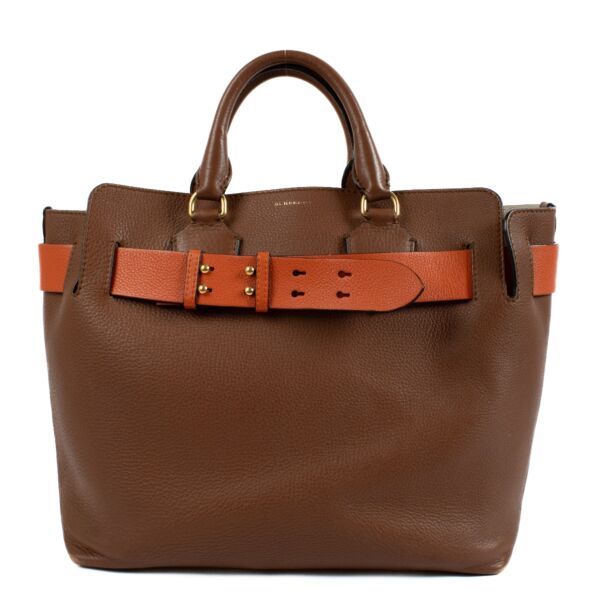 Shop 100% authentic second hand Burberry Camel Tote Bag on Labellov.com