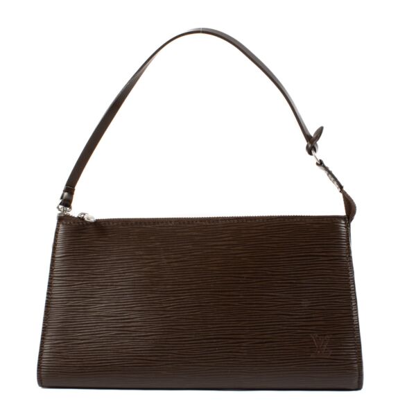 shop 100% authentic second hand Louis Vuitton Brown Epi Pochette Accessoires on Labellov.com