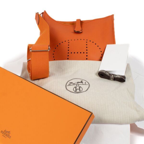 Hermès Evelyne III 29 Feu Clemence PHW