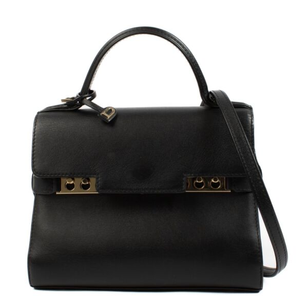 Delvaux Black Calf Souple Tempête Mini