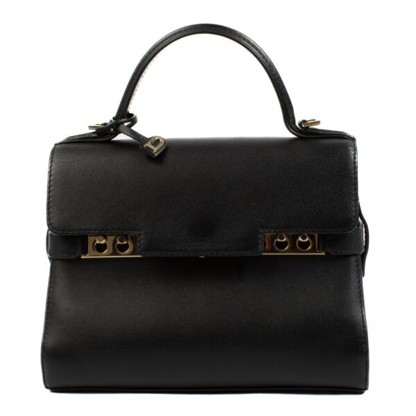 Delvaux Black Calf Souple Tempête Mini