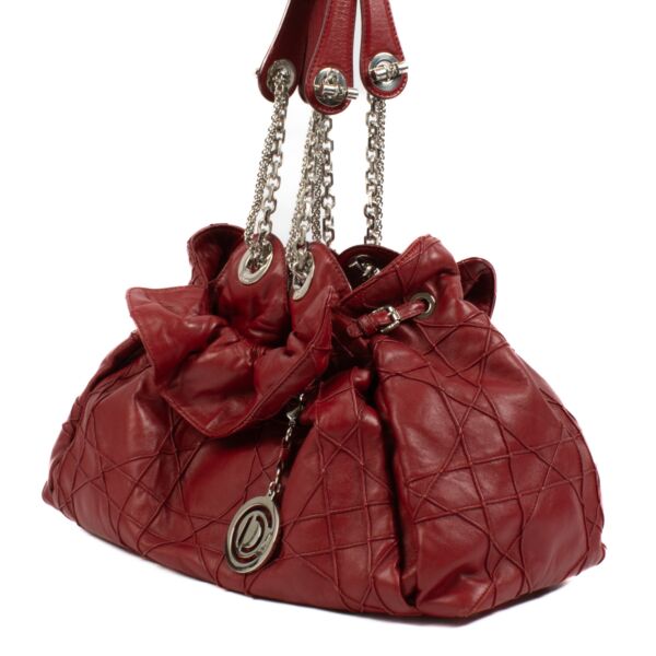Christian Dior Burgundy Red Le Trente Bag