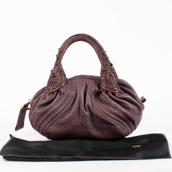 Fendi Purple Mini Spy bag 