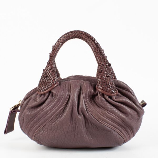 Authentic Preloved Fendi Purple Mini Spy Bag on Labellov.com