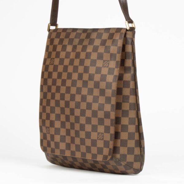 Louis Vuitton Damier Ebene Musette Salsa GM Shoulder Bag 