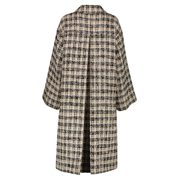 Gucci Tweed Long Coat - size 38 