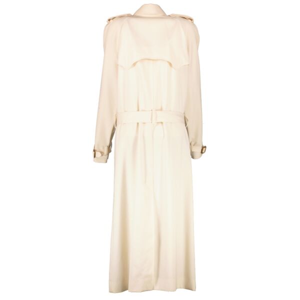 Ralph Lauren Collection Cream Trench Coat - Size M/M