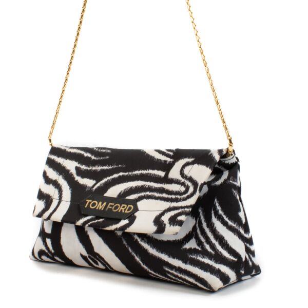 Tom Ford Satin Label Small Chain Bag