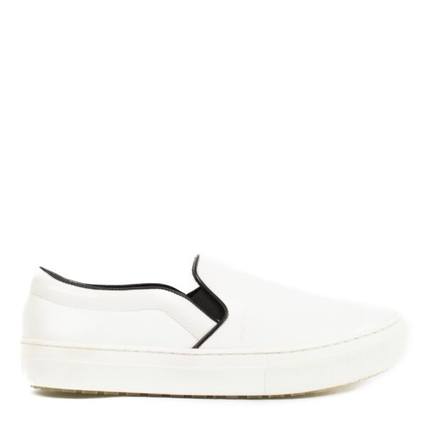 buy 100% authentic pre loved Celine White Slip-On Sneakers - size 39 on Labellov.com 
