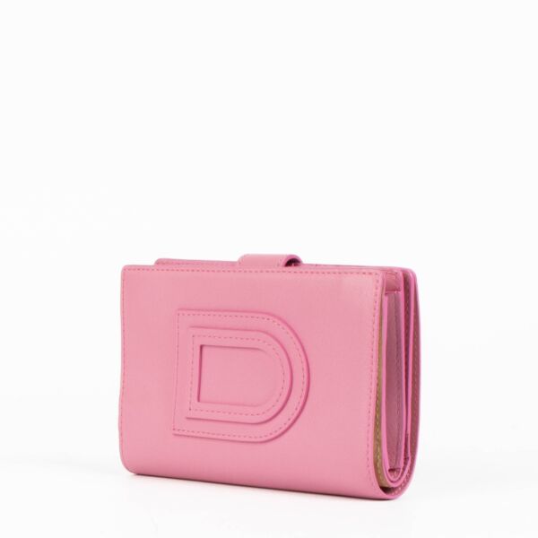 Delvaux Flamingo Allure Wallet 