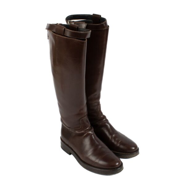 Ann Demeulemeester Brown Stan Boots - Size 39