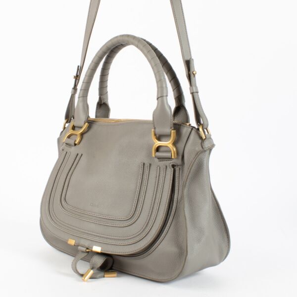 Chloé Grey Marcie Medium Bag