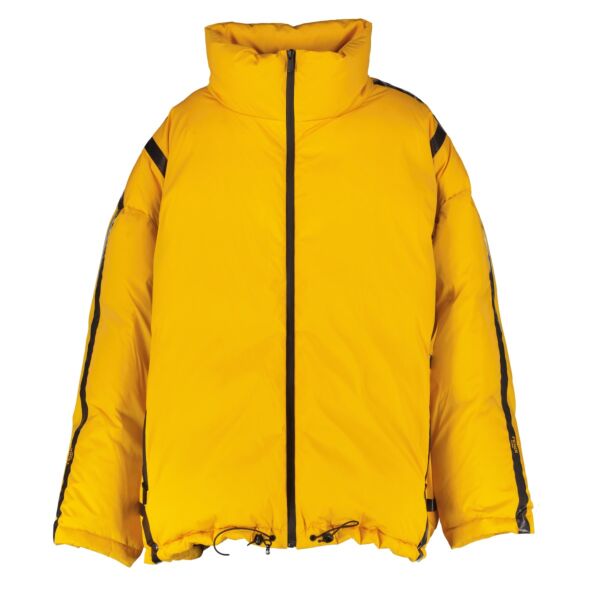 shop 100% authentic second hand Fendi Yellow Puffer Jacket - Size S on Labellov.com